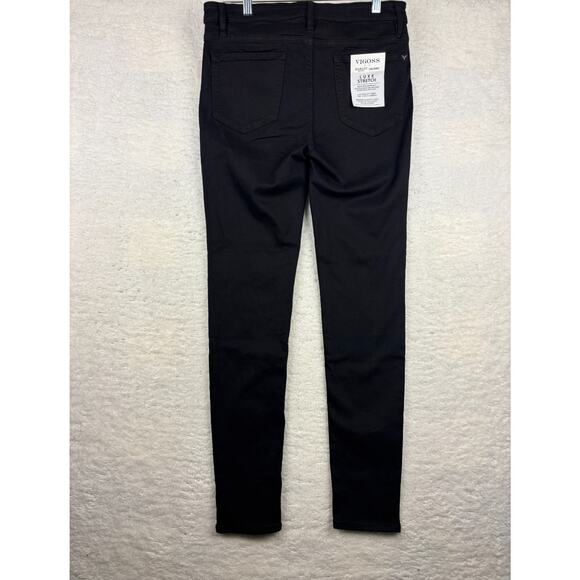 Vigoss Black Skinny Jeans | Women’s 31 (10/12) | Mid Rise Stretch | NWT - Picture 4 of 8